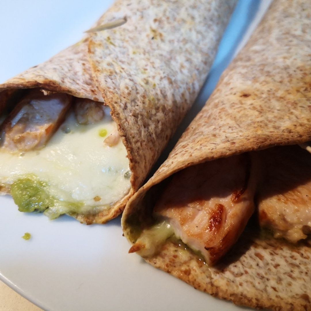 Burritos de pavo