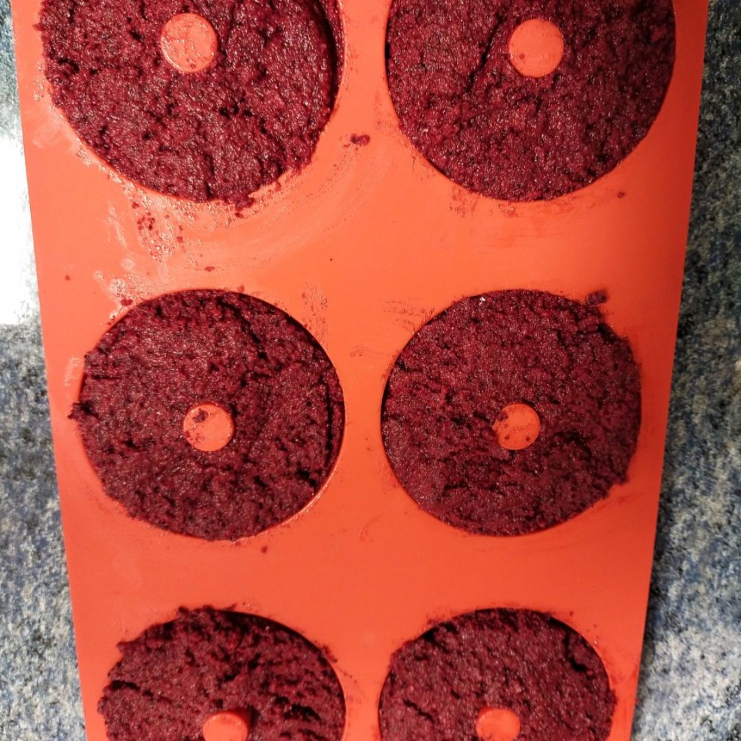 Donuts de remolacha  Paso 5