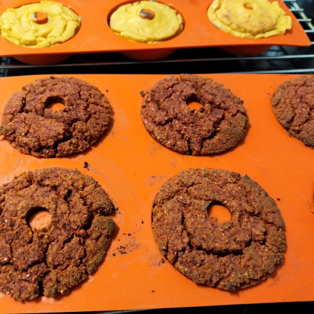 Donuts de remolacha  Paso 7