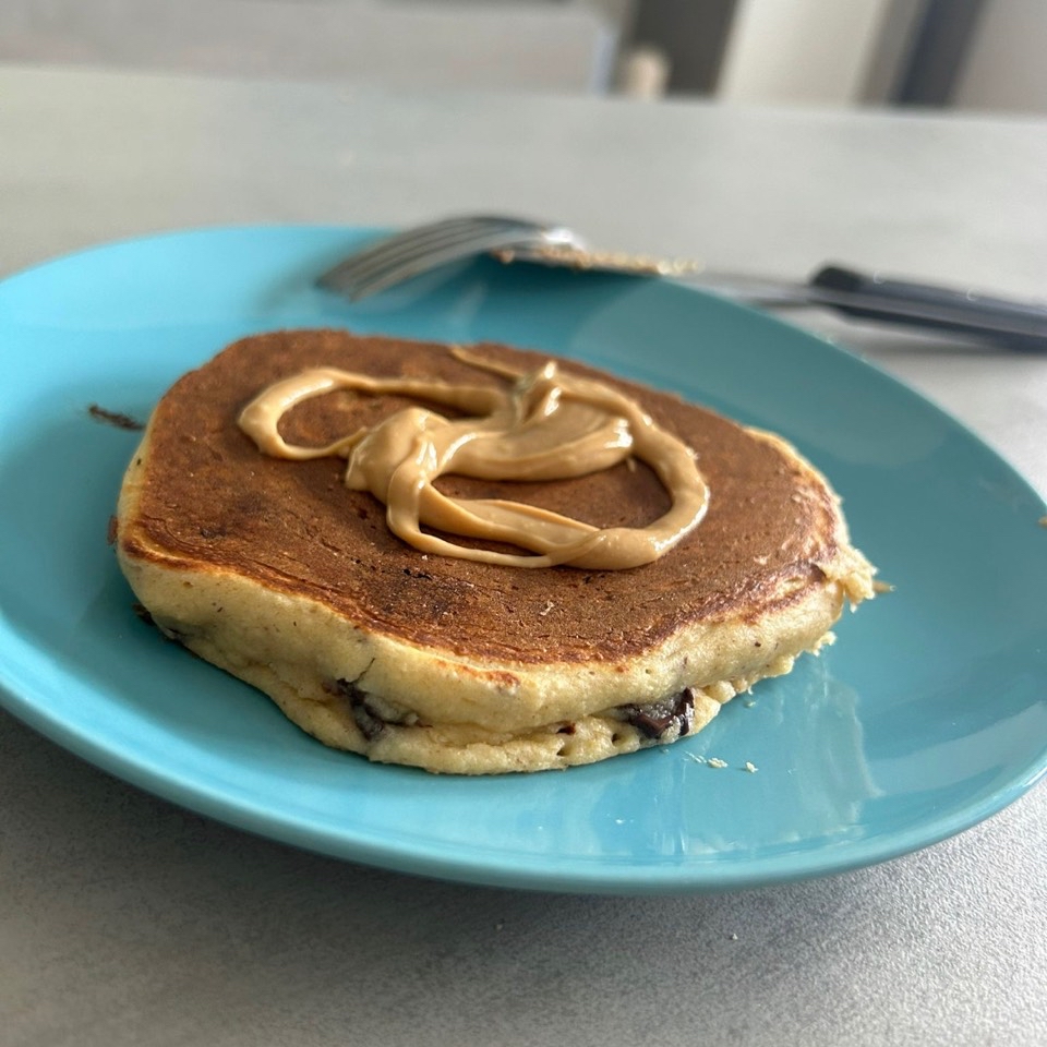 Tortitas de yogur y chocolate 🍫 Tortitas de yogur y chocolate 🍫
