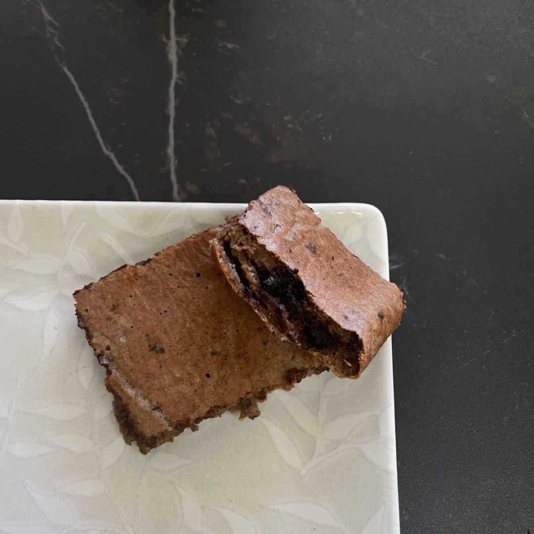 Brownie de avena alto en proteina Brownie de avena alto en proteina