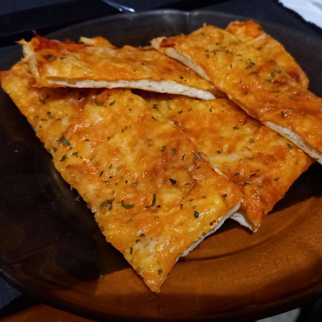Pizza con base de pollo 🍗 Pizza con base de pollo 🍗