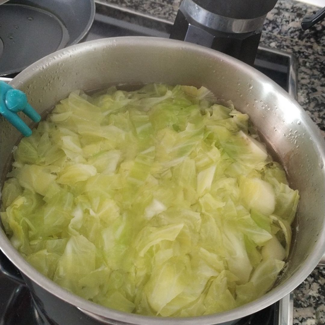 "Trinxat" de berza Paso 0 "Trinxat" de berza Paso 0