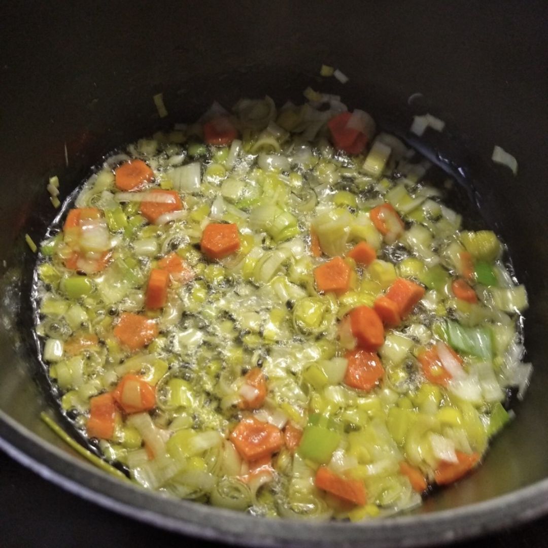 Sopa de arroz con almejas Paso 0 Sopa de arroz con almejas Paso 0