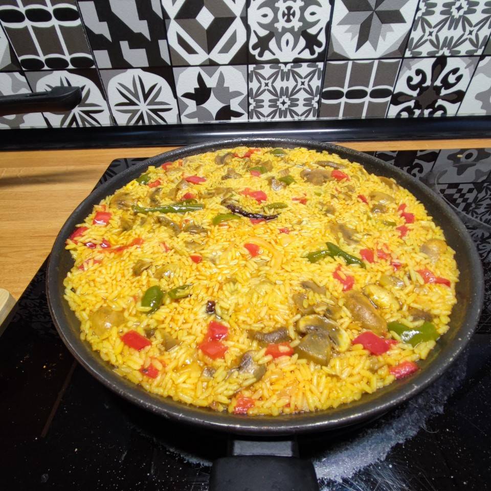 Arroz con verduras