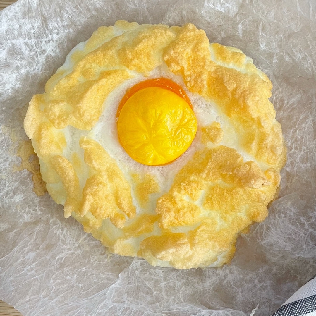 Huevo nube en la freidora de aire 🥚 Huevo nube en la freidora de aire 🥚