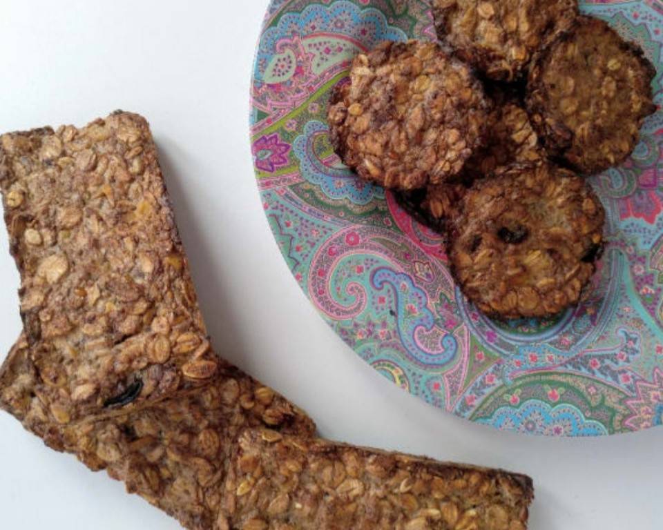 Snacks de Avena y Fruta Deshidratada Snacks de Avena y Fruta Deshidratada