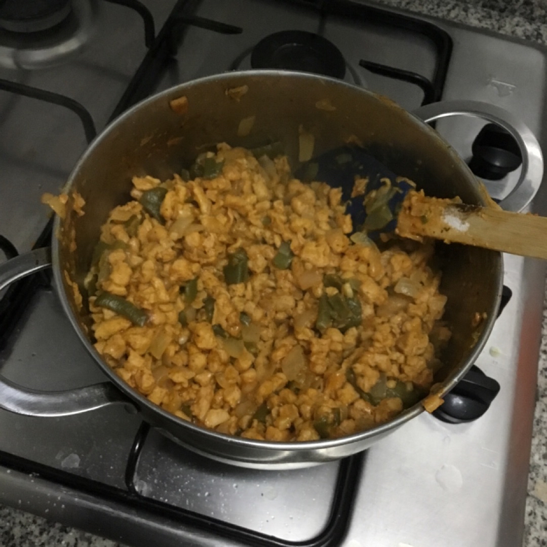 Migas veganas a mi manera Migas veganas a mi manera