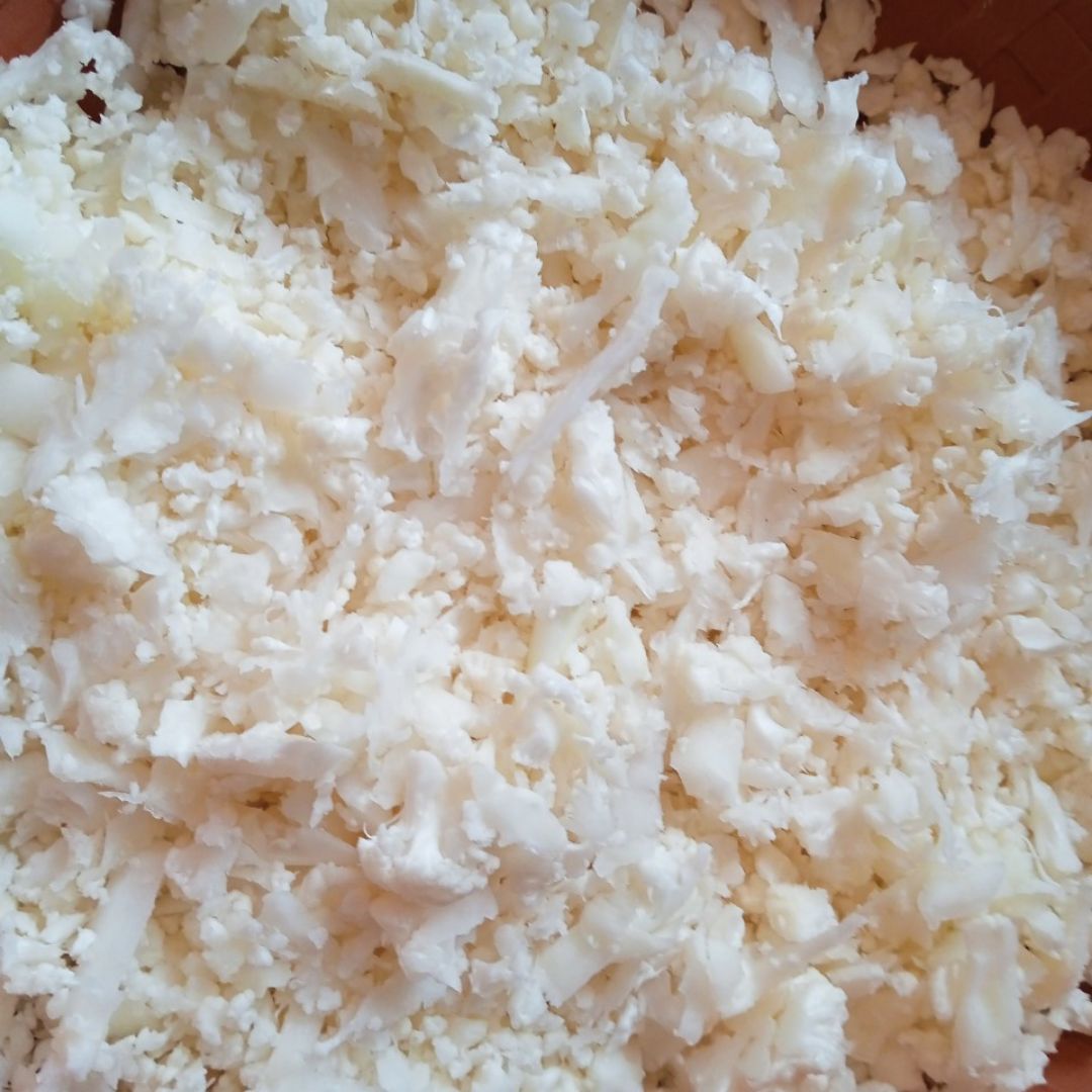 Falso arroz de coliflor tres delicias Paso 0
