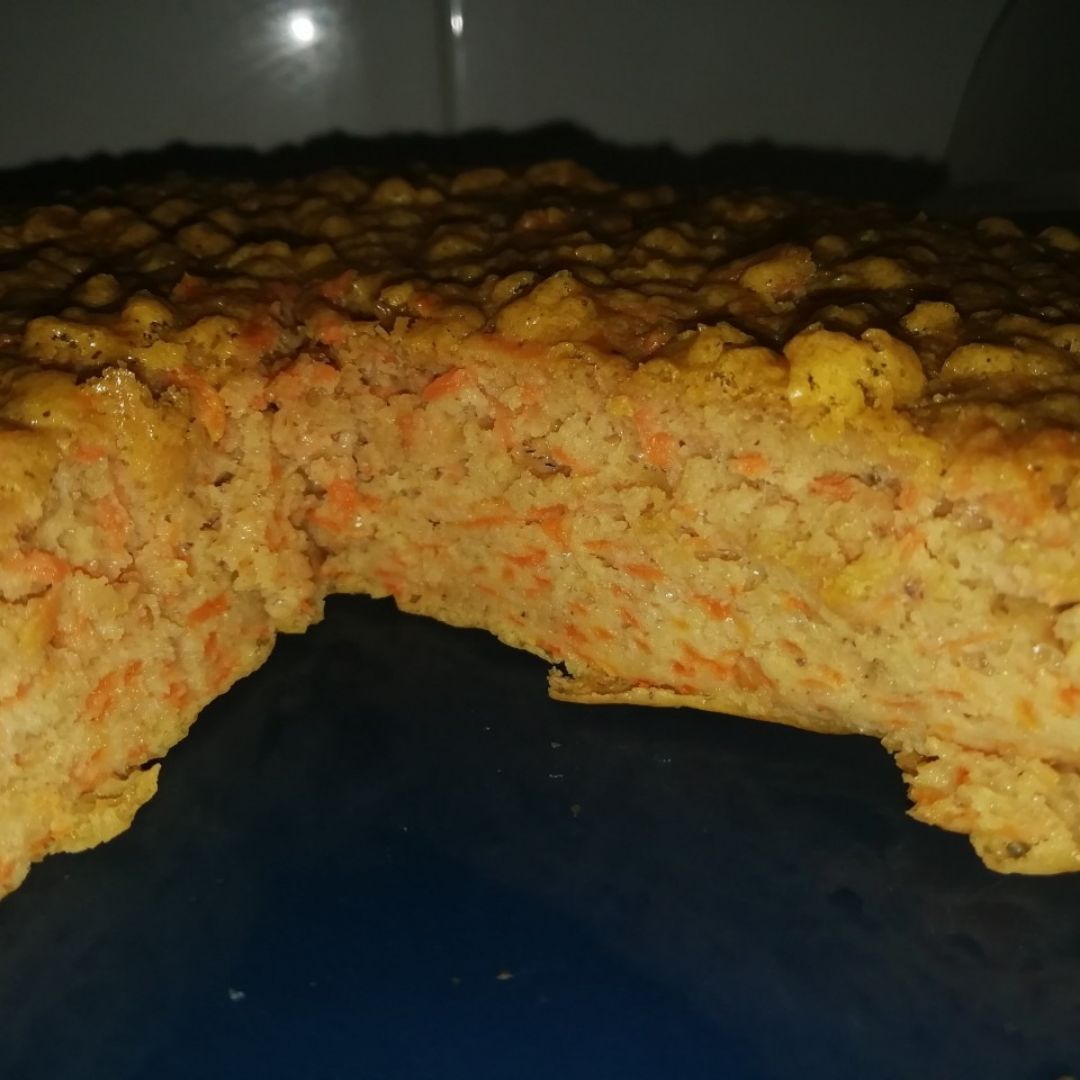 Bizcocho de zanahoria y claras Bizcocho de zanahoria y claras