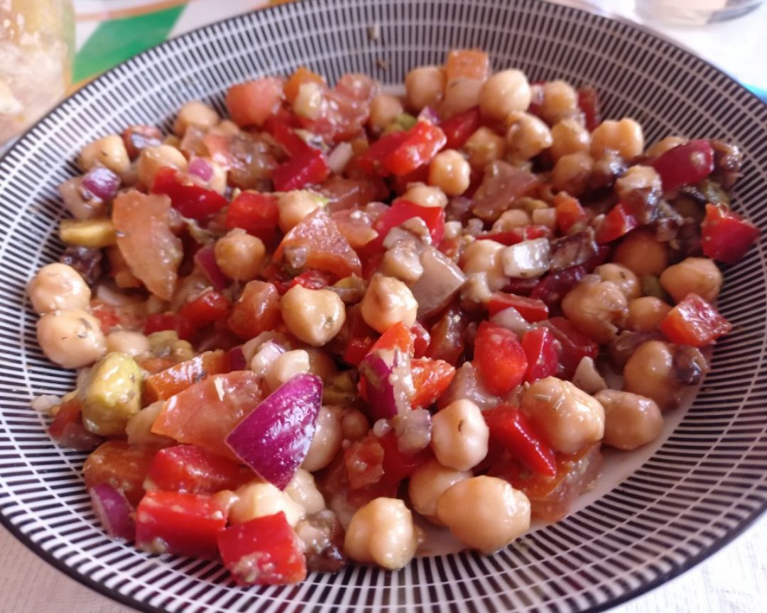 Picadillo de garbanzos Picadillo de garbanzos