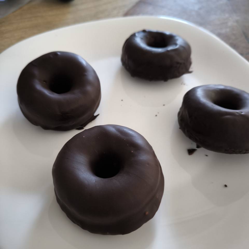 Donuts de chocolate "fitness" Donuts de chocolate "fitness"