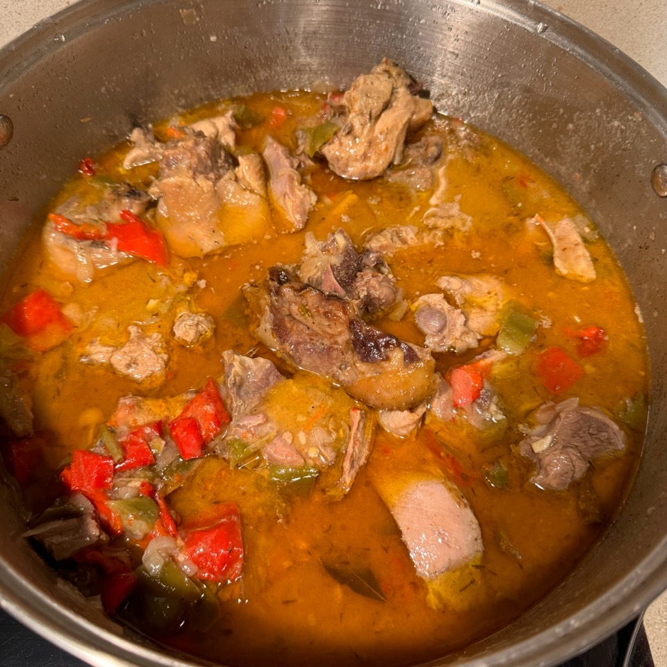 Pollo al estilo de la abuela Pollo al estilo de la abuela