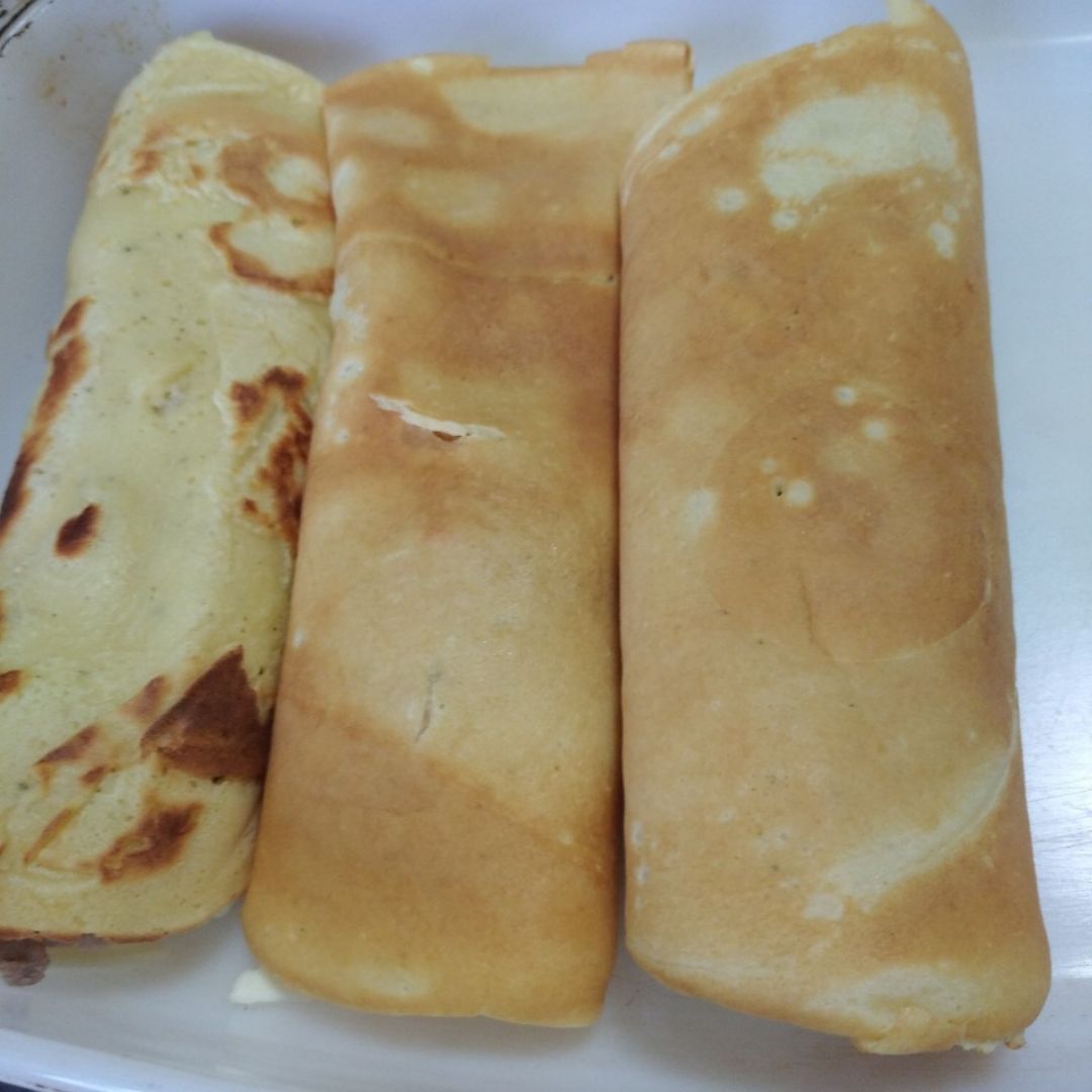 Crepes de solomillo y queso Paso 5 Crepes de solomillo y queso Paso 5