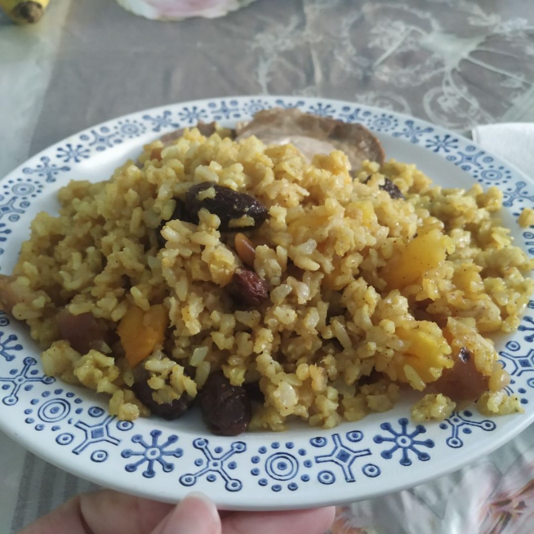 Arroz integral especiado 