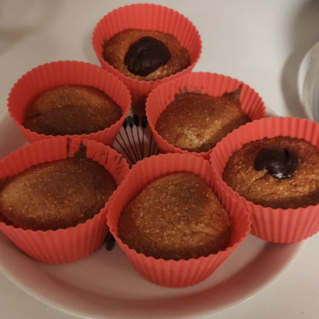 Muffins de plátano Muffins de plátano