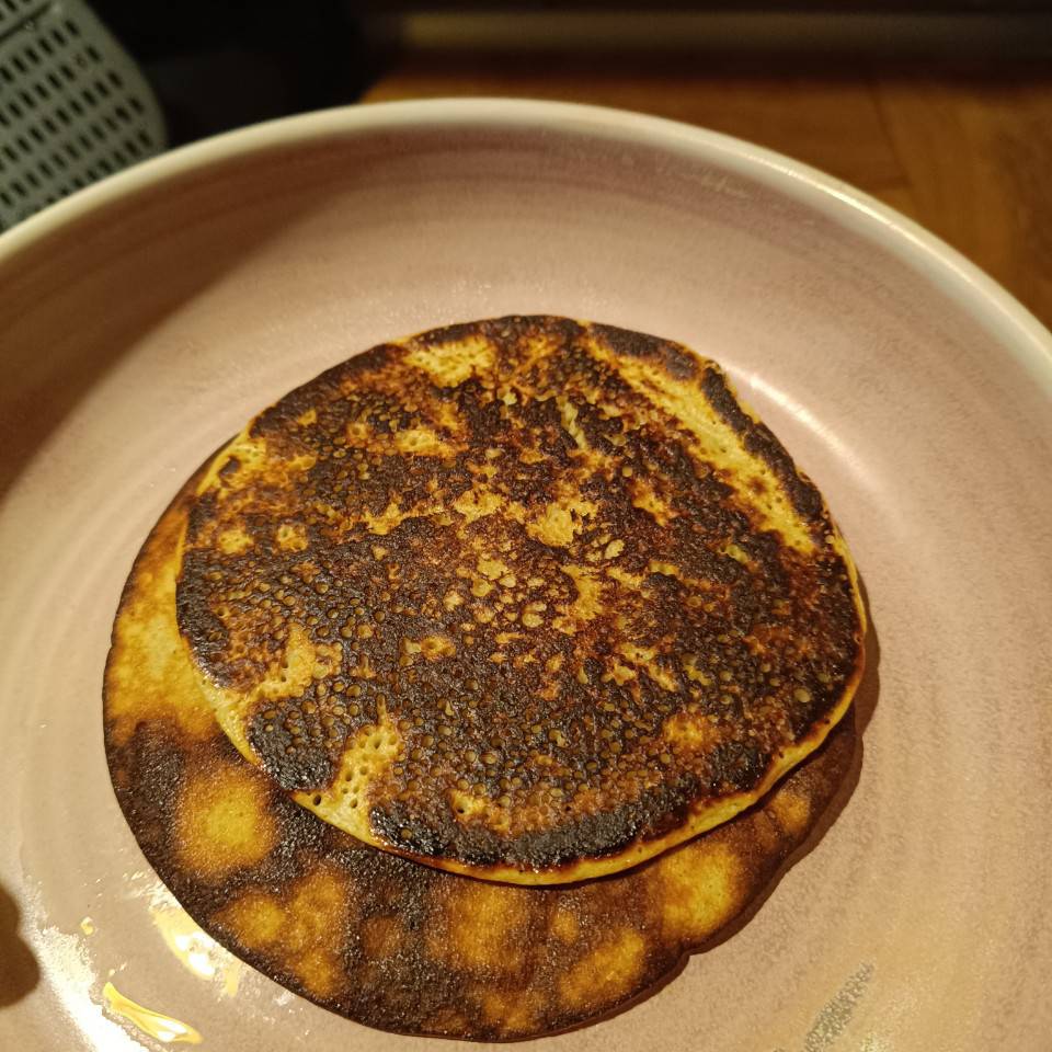 Tortitas avena y platano