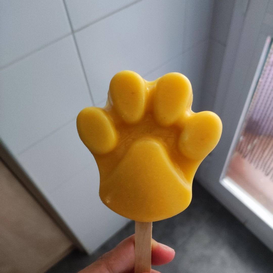 Helado fit de mango Helado fit de mango