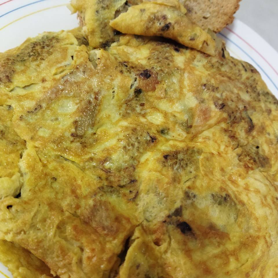 Tortilla de br贸coli Tortilla de br贸coli