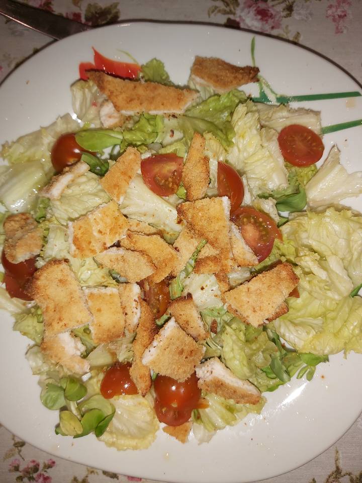 Ensalada cesar realfood Ensalada cesar realfood