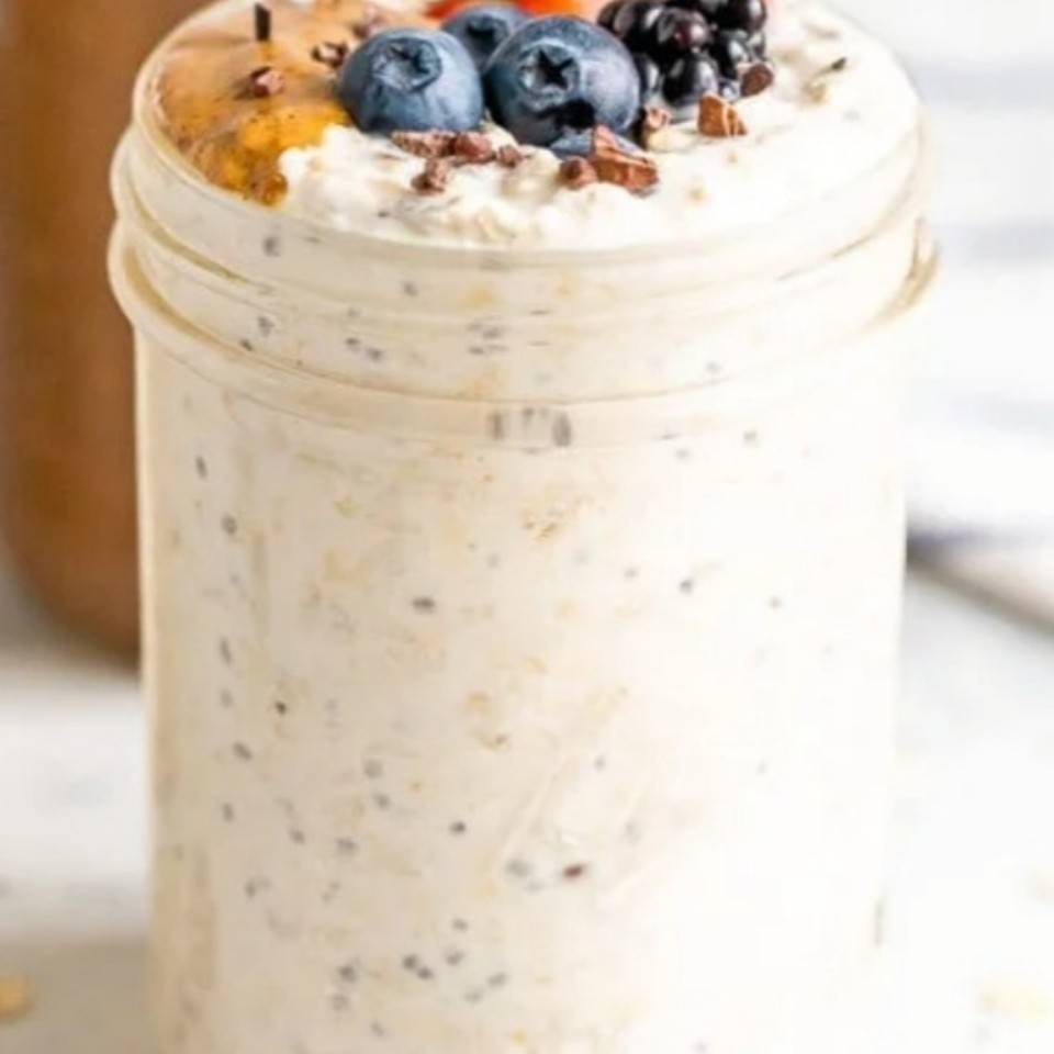 Copos de avena overnight Copos de avena overnight