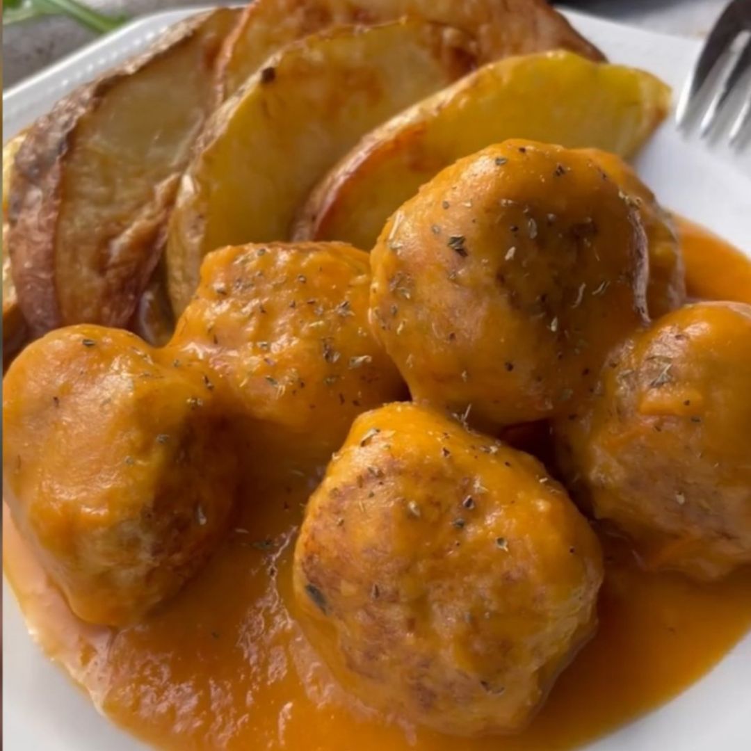 Albóndigas de pavo y verduras