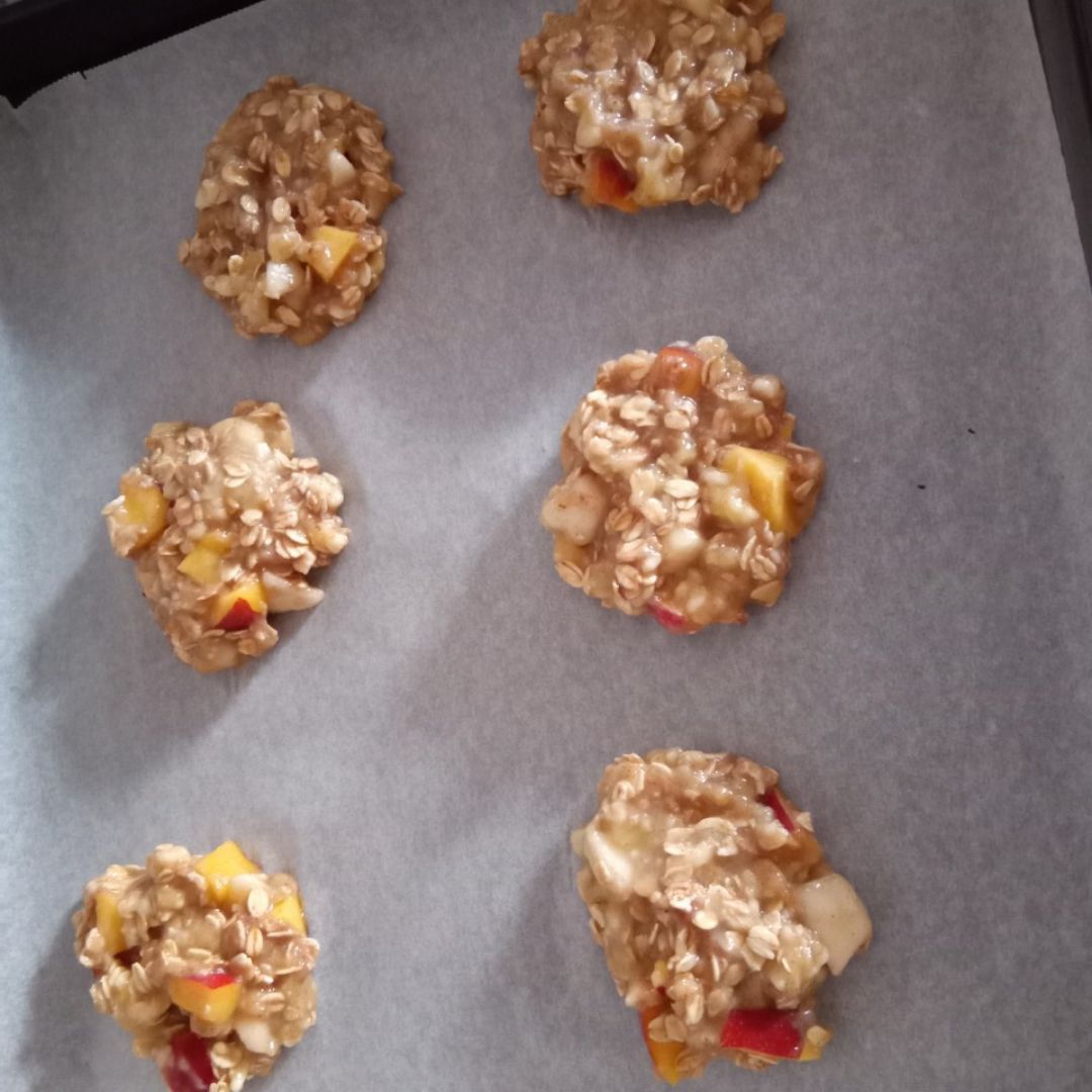 Galletas de avena con frutas Paso 3 Galletas de avena con frutas Paso 3