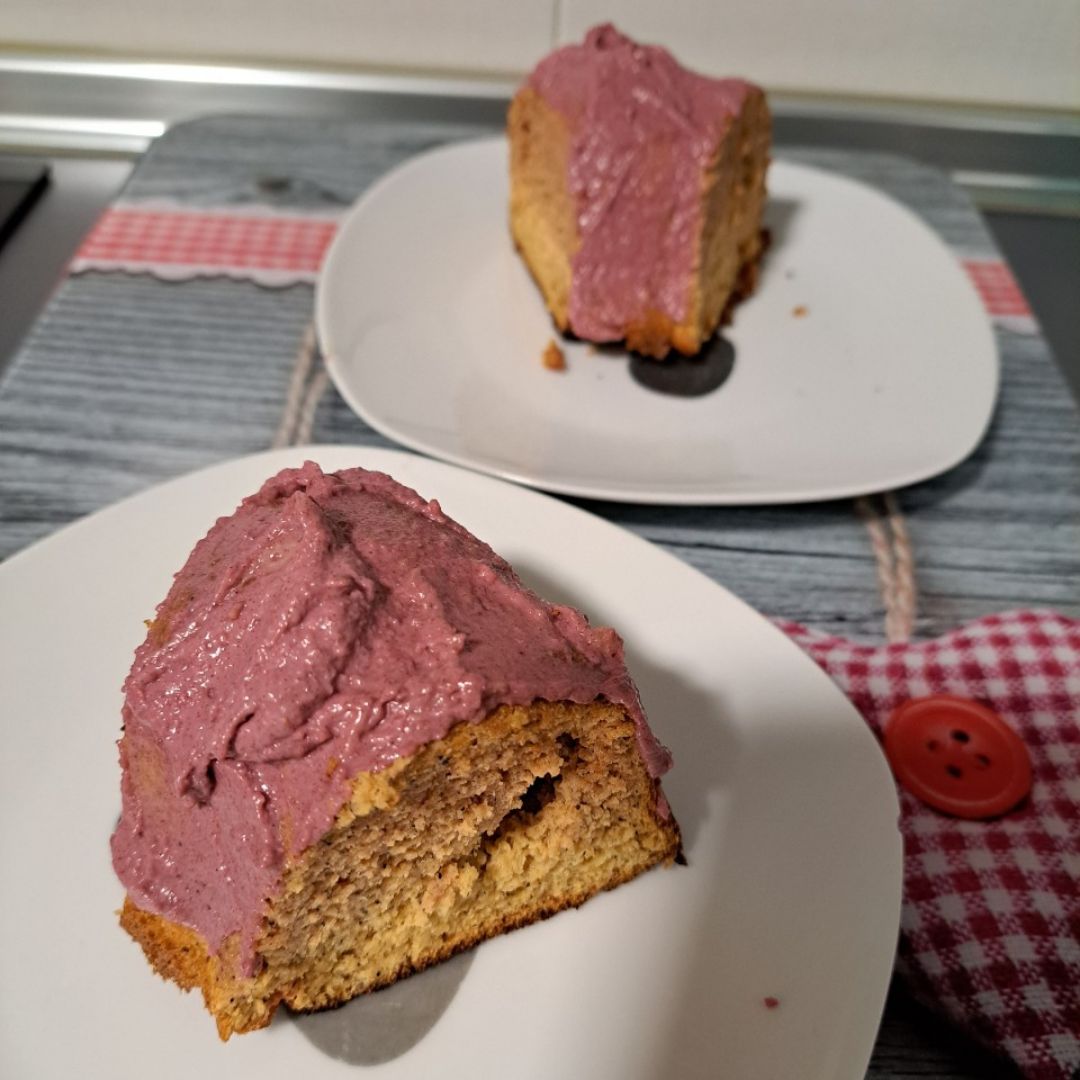 Bizcocho de pitahaya