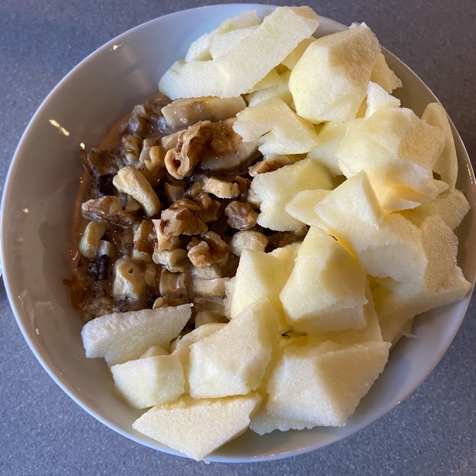 Overnight oats protéicas 