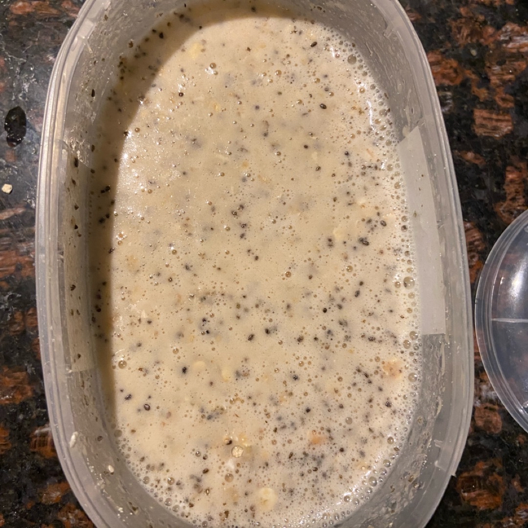 Overnight oats protéicas Paso 1 Overnight oats protéicas Paso 1