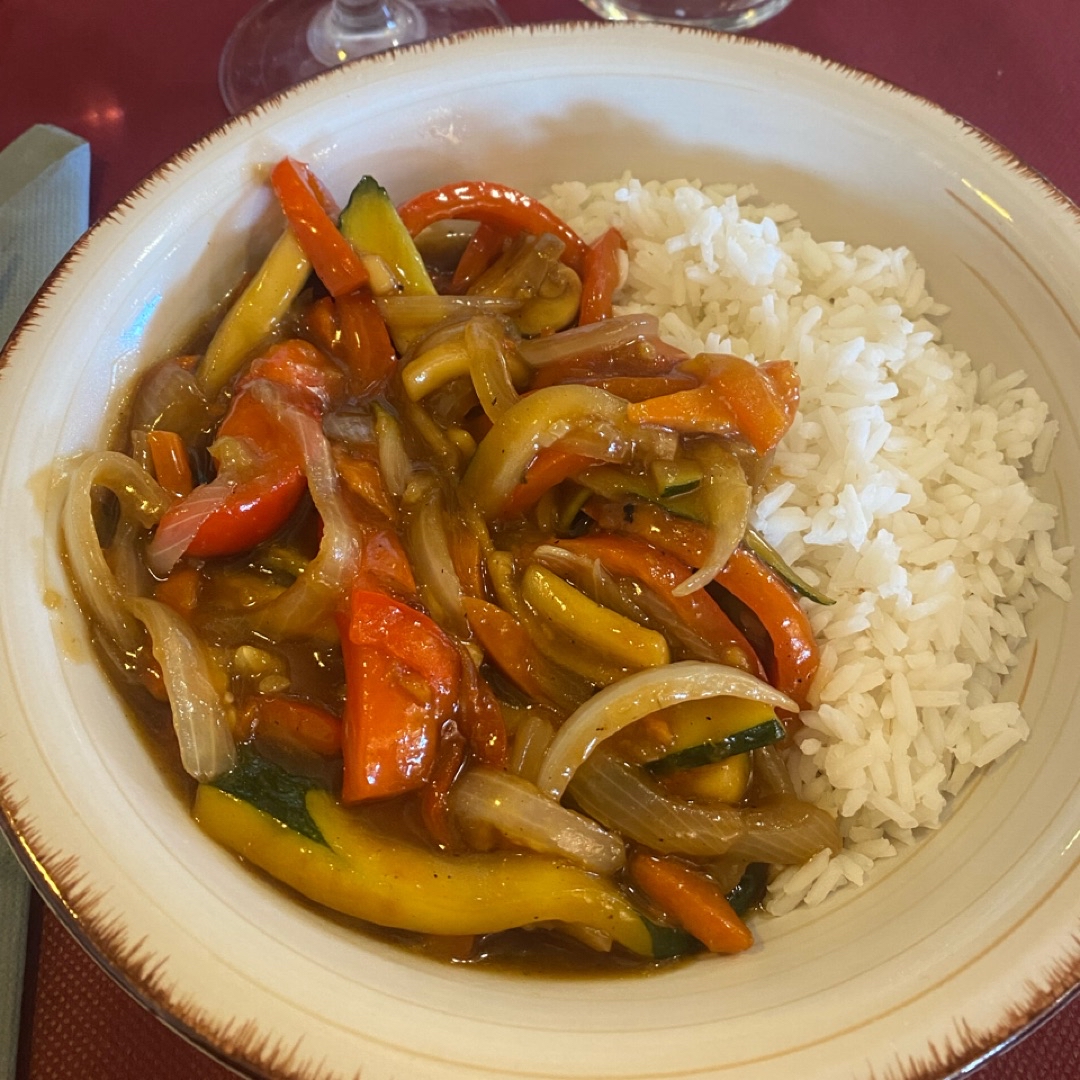 Curry de verdures Curry de verdures