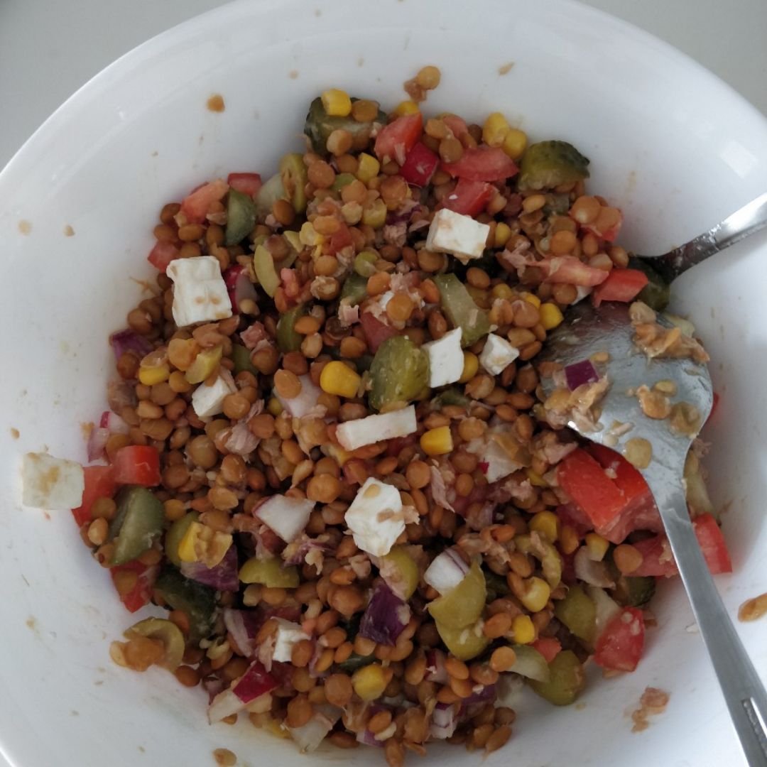 Ensalada de lentejas Ensalada de lentejas