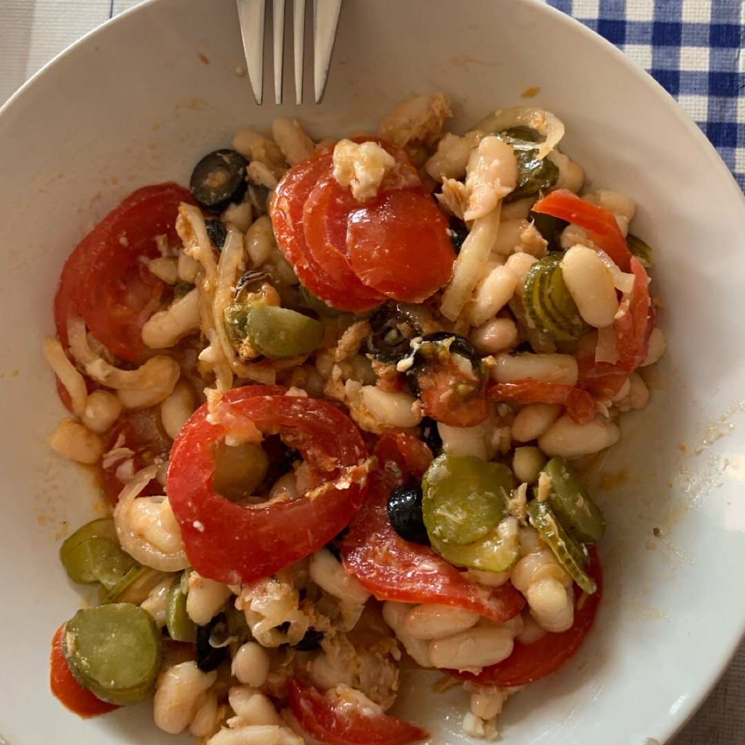 Ensalada de alubias Ensalada de alubias