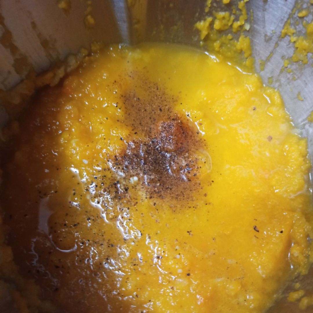 Crema de calabaza Paso 4 Crema de calabaza Paso 4