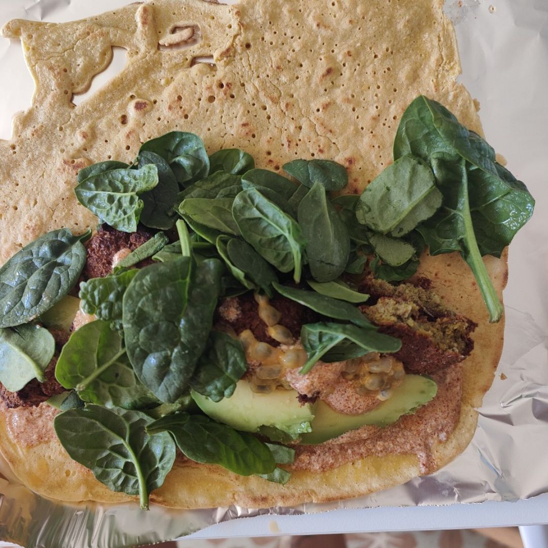 El rey del falafel para llevar 😍 fully casero y vais a flipar Paso 3 El rey del falafel para llevar 😍 fully casero y vais a flipar Paso 3