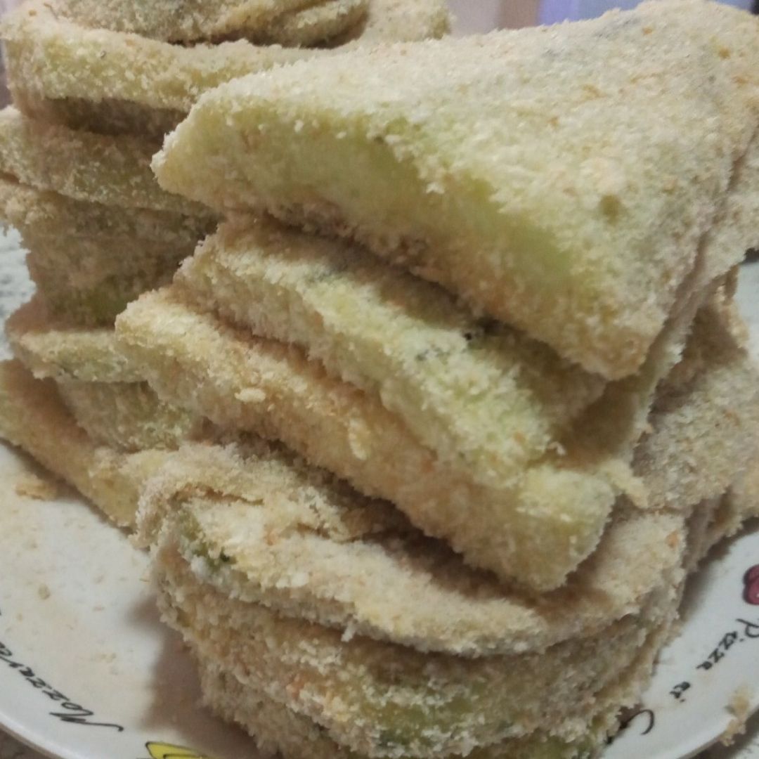 Milanesas de berenjena Milanesas de berenjena