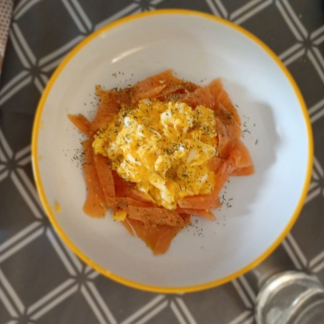 Desayuno de Salmón 🥰🐟 Desayuno de Salmón 🥰🐟