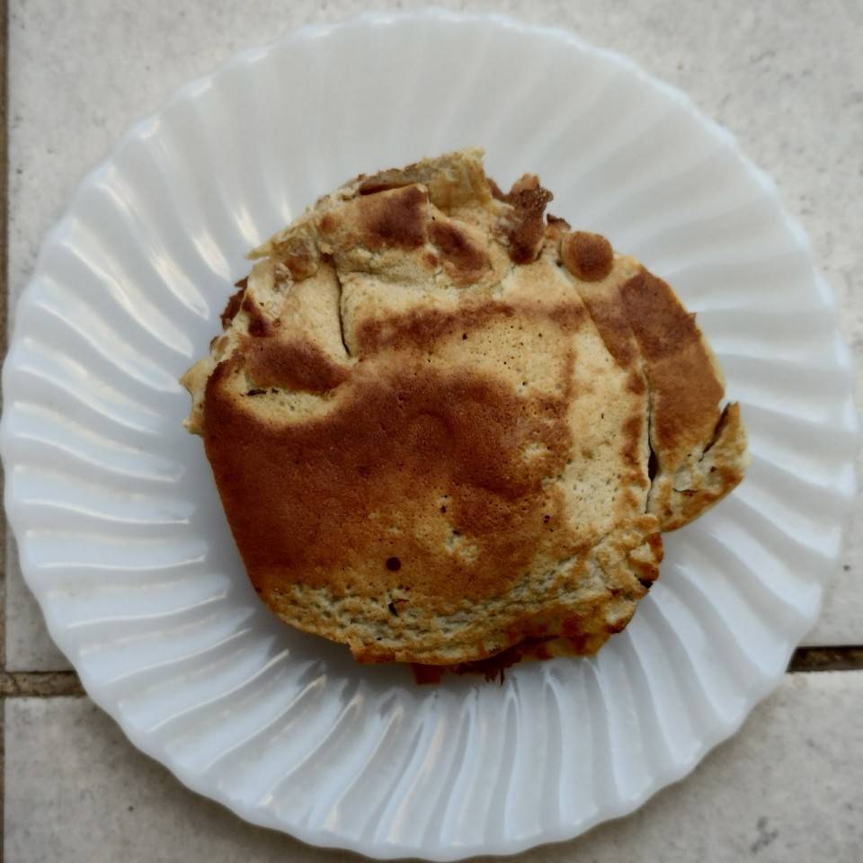 Panckes de avena y banana