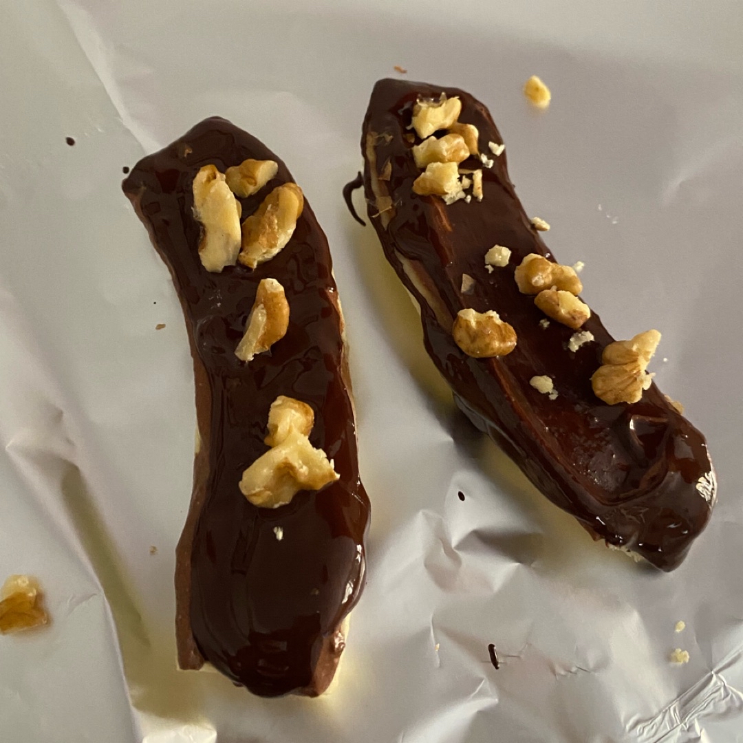 Banana choco nueces