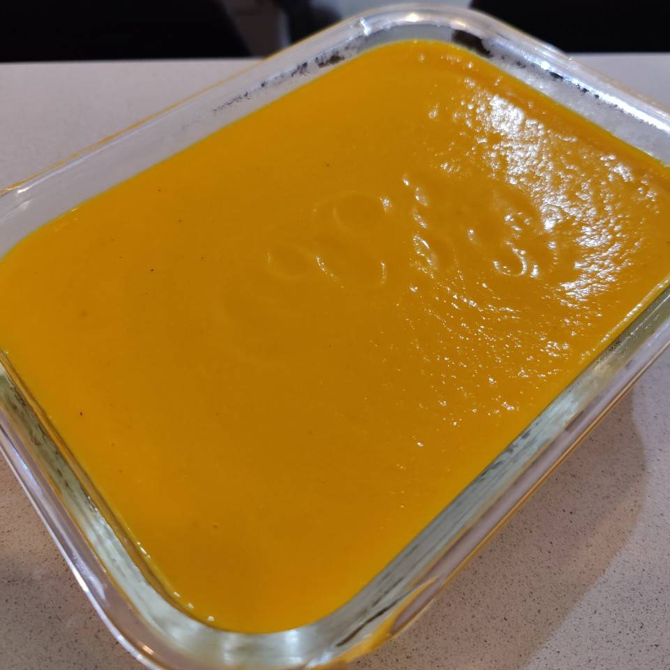 Crema de calabaza, zanahoria y curry Crema de calabaza, zanahoria y curry