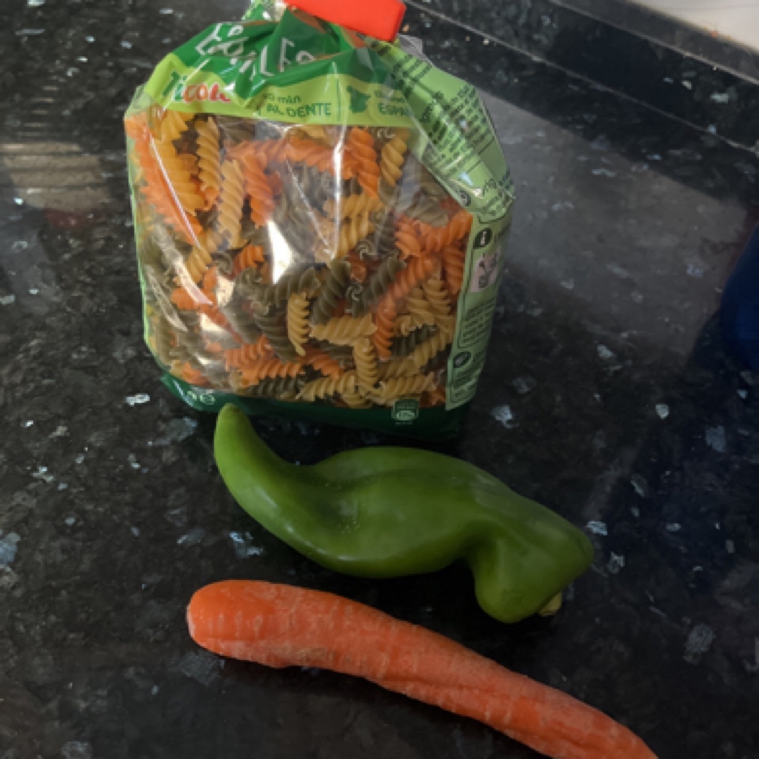 Lazos con verdura y pollo Lazos con verdura y pollo