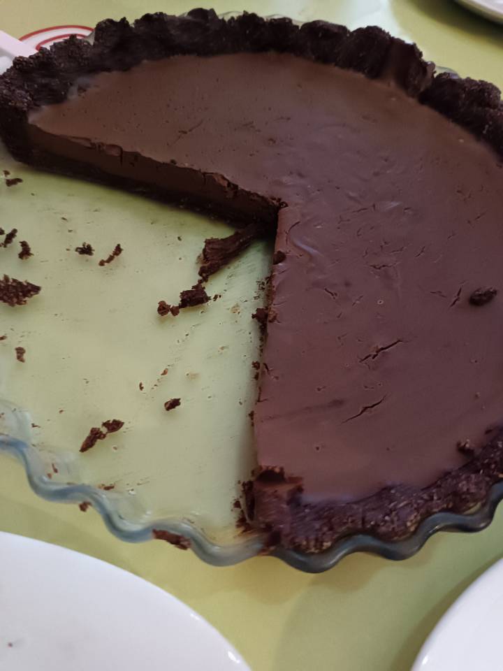 Tarta cremosa chocolate Tarta cremosa chocolate