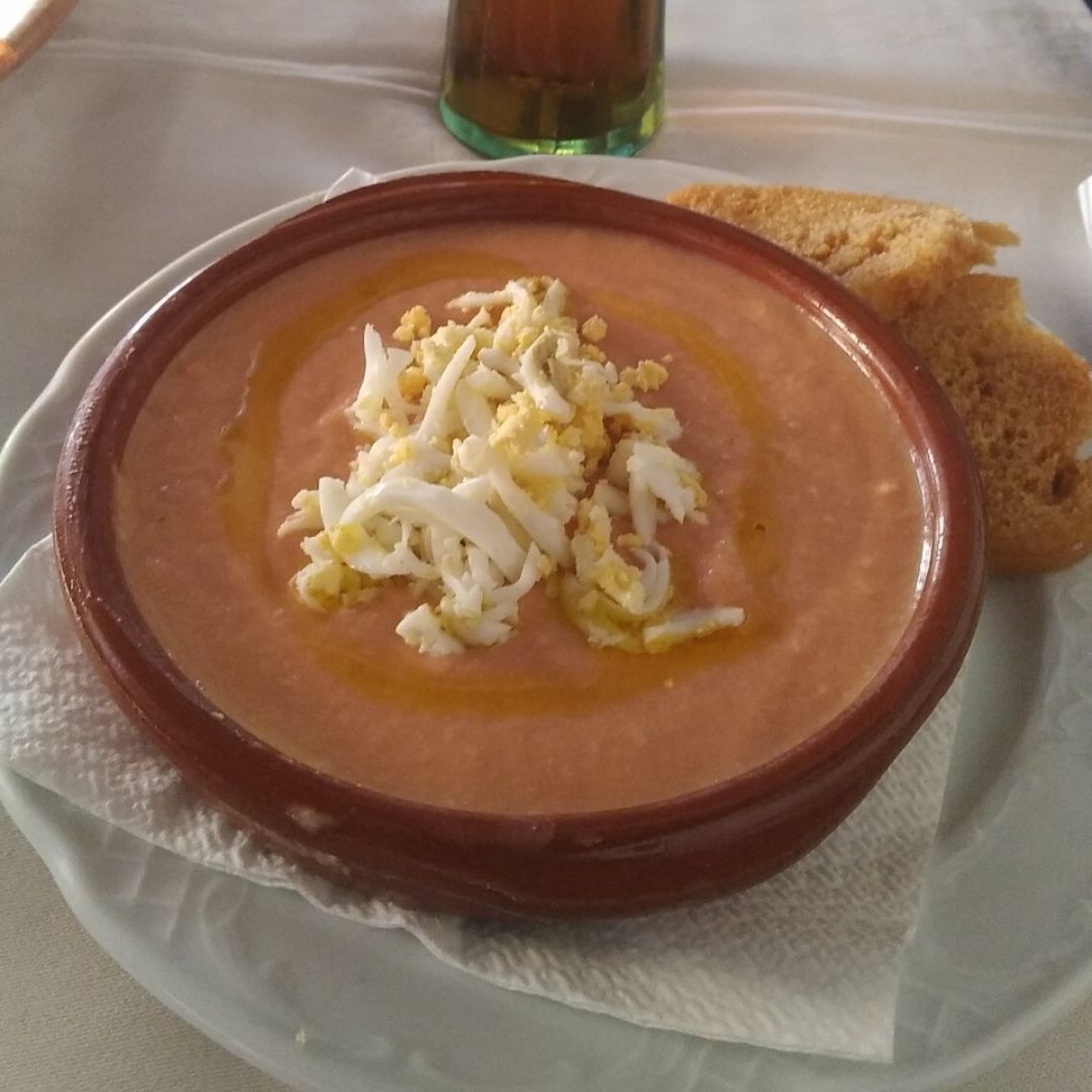 Salmorejo de zanahorias 