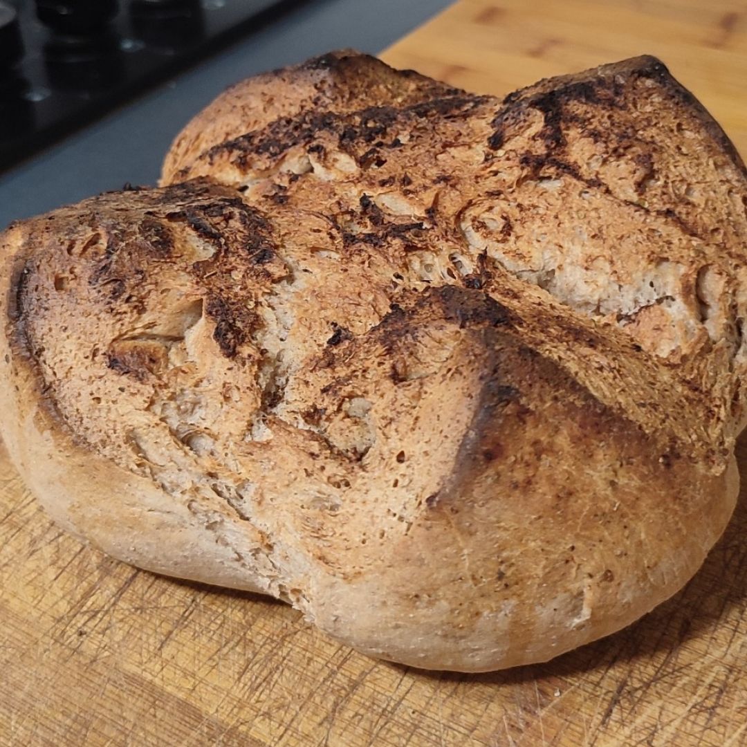 Pan de espelta 100% integral 🍞