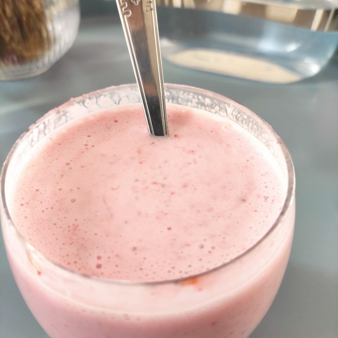 Yogur protéico de fresa