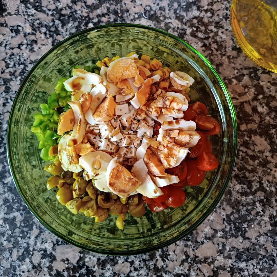Ensalada de garbanzos 