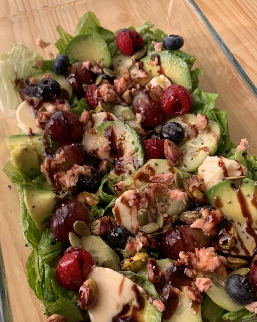 Ensalada de feutos del bosque con miel Paso 1 Ensalada de feutos del bosque con miel Paso 1