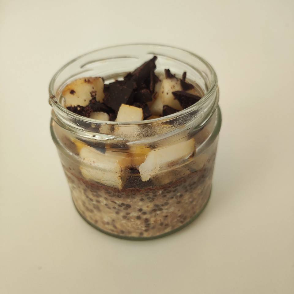 Avena Nocturna/ Overnight oats 🥣 Avena Nocturna/ Overnight oats 🥣