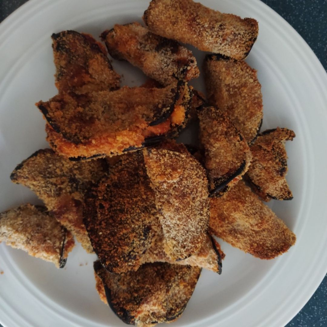 Empanadillas de atún y berenjena Empanadillas de atún y berenjena