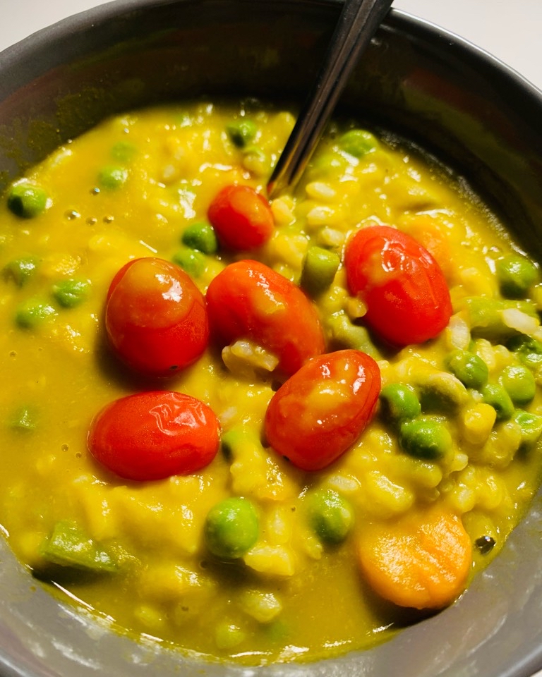 Arroz con verduras. 💚 Arroz con verduras. 💚